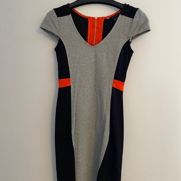 French Connection Manhattan dress- size 4 - Picture 3 of 8